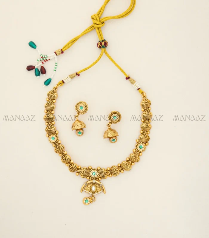 Turquoise-Green Copper Set