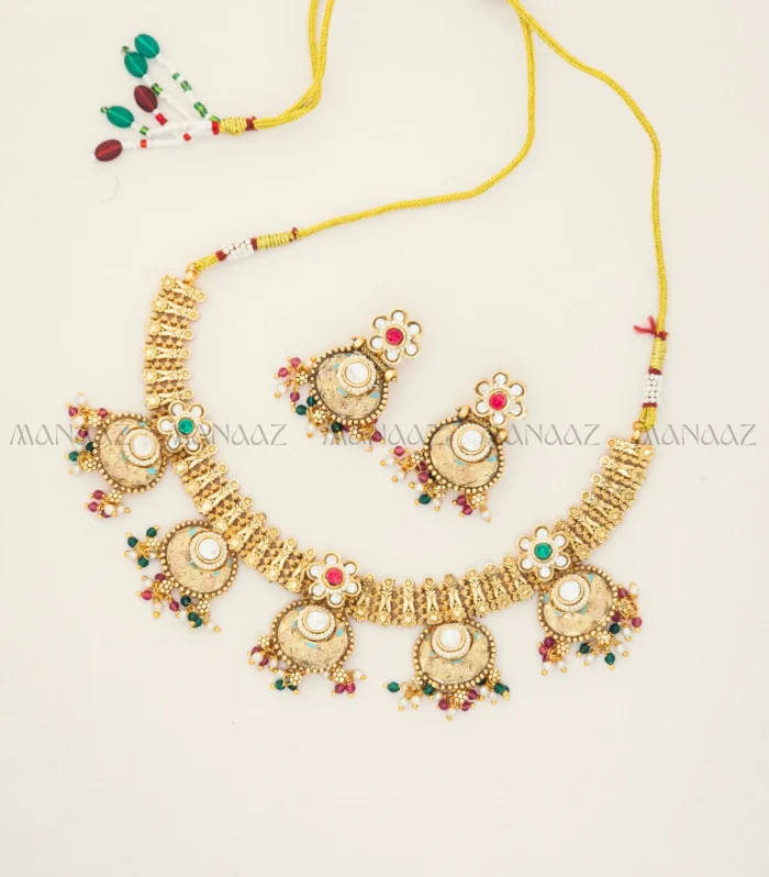 Divya Heritage Gold Necklace