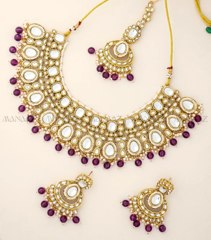 Purple Grape Choker Set