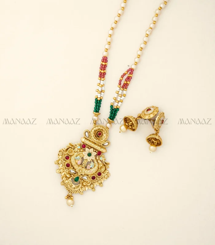 Rajwada Devi Temple Haar Set