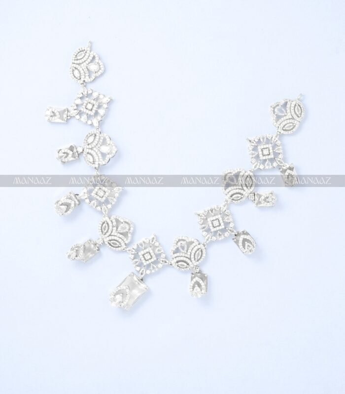 Ivory Royale Crystal Necklace Set