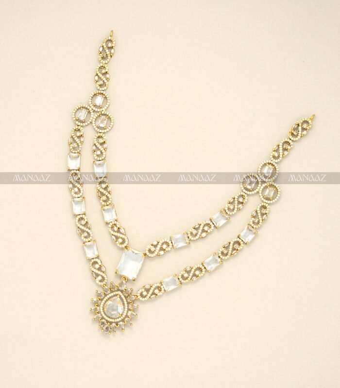 Sunara Ivory Gold-Tone Necklace Set