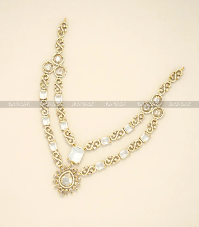Sunara Ivory Gold-Tone Necklace Set