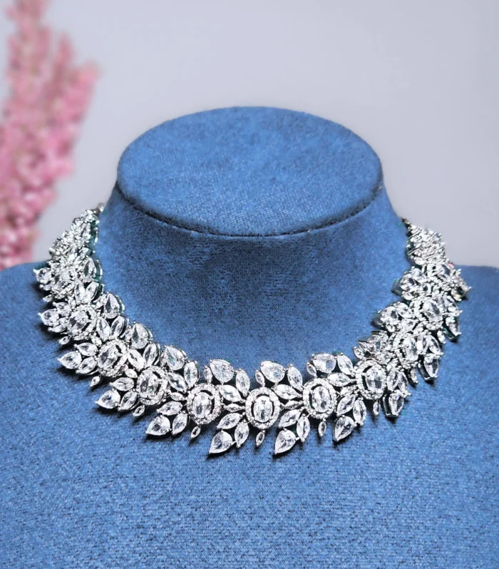 Himika Crystal Necklace Set ad necklace set